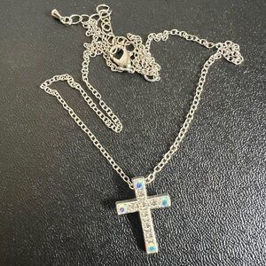 3 for $20 NWOT Elegant Silver Cross Pendant Fashion Necklace